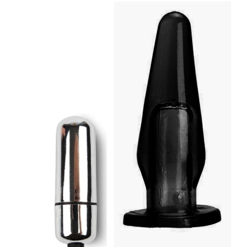 Анальний вібро плаг на палець SKN-ANL016 Vibro - 1
