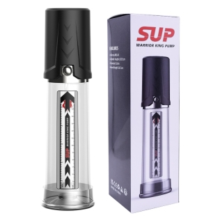 Вакуумная помпа для мужчин прозрачного цвета CANWIN SUP Warrior King Pump