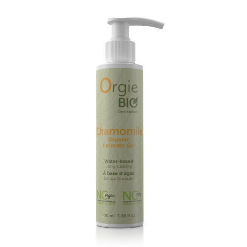 Органічний лубрикант із дозатором з екстрактом ромашки Orgie BIO CHAMOMILE 100 мл - 1