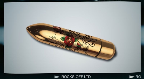 Вібратор Rocks Off RO-80mm TATTOO Flight of Fancy - 1
