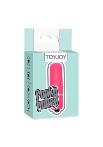 Віброкуль для стимуляції клітора рожевого кольору Toy Joy - 2