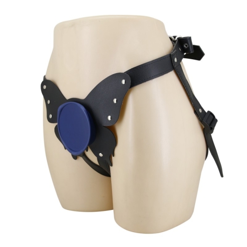 Трусики для страпона в форме бабочки черные LYBAILE Harness Briefs Galudio II - 2