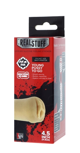 Мастурбатор Вагіна для пеніса REALSTUFF YOUNG PUSSY to-GO - 2