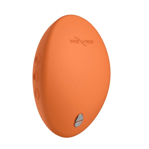 Вібратор для стимуляції клітора з підігрівом оранжевий We-Vibe Temp Tangerine - 3