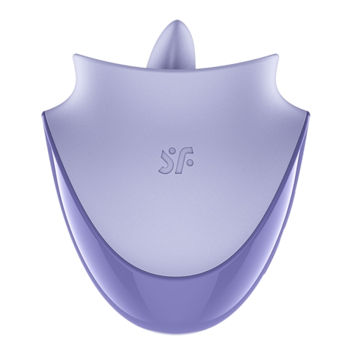 Клиторальный вибратор с подвижным язычком сиреневый Satisfyer Tongue Dancer - 3