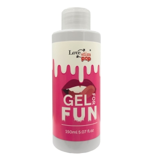 Универсальный анально вагинальный гель лубрикант LoveStim POP Gel for fun 150 мл