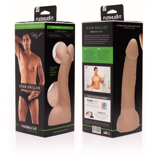 Фаллоимитатор реалистичный со слепка актера Fleshjack Boys: Ryan Driller Dildo - 2