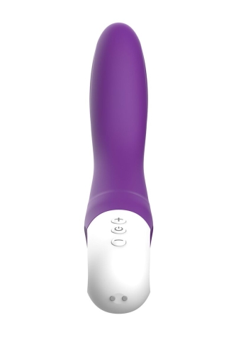Вібратор вагінальний та для точки G фіолетового кольору Liebe Bend It Rechargeable - 5