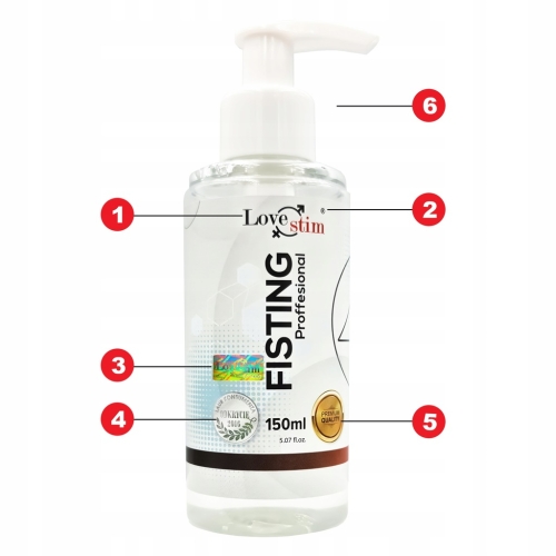 Лубрикант на водній основі для фістингу LoveStim Fisting Gel 150 мл - 4