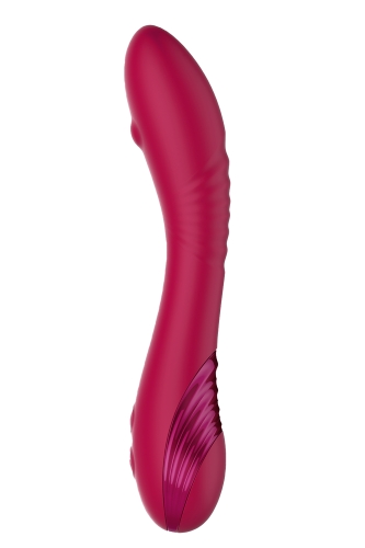 Вибратор для стимуляции точки G с движущимся шариком розового цвета Dream Toys SPARKLING SLIDING CECILIA - 2