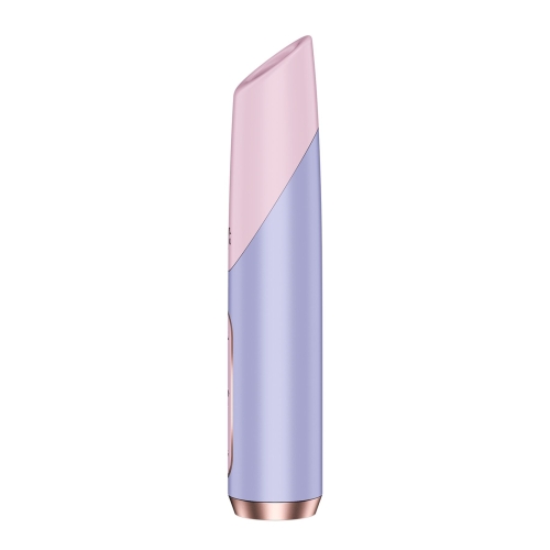 Вакуумний стимулятор для клітора фіолетового кольору Satisfyer Bold Kiss - 2