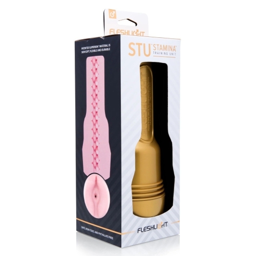 Масурбатор в колбе анус рельефный розового цвета Fleshlight - 7
