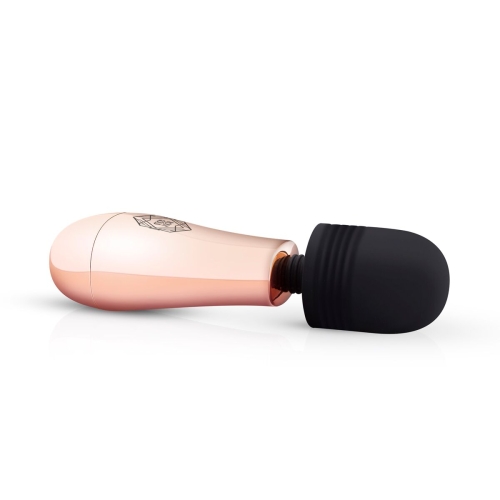 Міні вібромасажер Ванд для кльтора колір рожеве золото Nouveau Mini Massager - 3