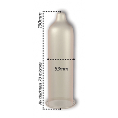 Презервативи прозорі Pasante Delay condoms 12 шт - 2