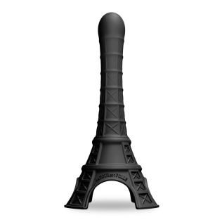 Фалоімітатор у формі Ейфелевої вежі чорного кольору La Tour Est Folle Paris