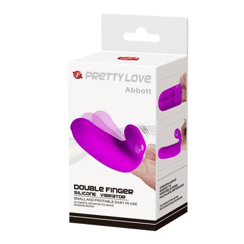 Клиторальный стимулятор на палец Pretty Love Abbott BI-014515-1 - 8