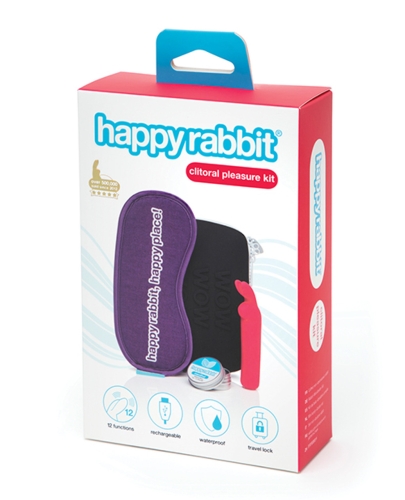 Набір секс іграшок та предметів для стимуляції клітора Fifty shades of grey Happy Rabbit Clitoral Pleasure Kit - 5