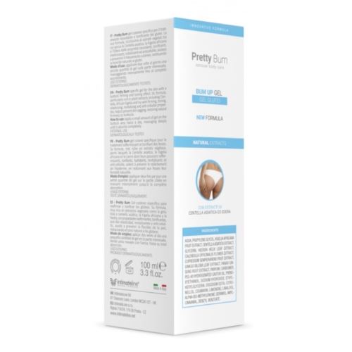 Крем для сідниць, що зміцнює і тонізує Intimateline Pretty Bum Up Gel 100мл - 2