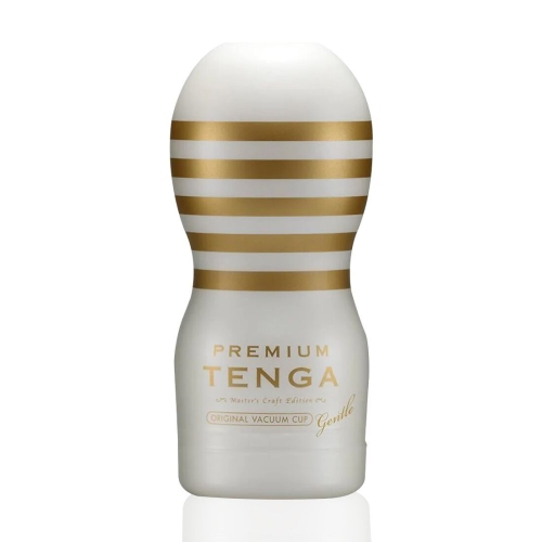 Мастурбатор (Глибока глотка) з вакуумною стимуляцією Tenga Premium Original Vacuum Cup GENTLE - 1