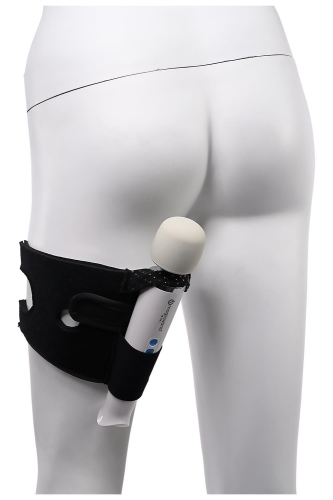 Фиксатор на ногу для игрушек черный Sportsheets Pivot Forced O Strap - 3