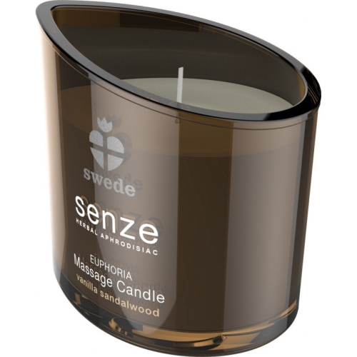 Свеча для массажа с ароматом сандалового дерева и ванили SWEDE Seduction Massage Candle - 3
