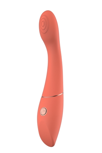 Вибромассажер для точки G персиковый Dream Toys CHARISMATIC CANDICE - 1