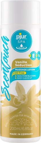 Массажный лосьон с запахом ванили pjur SPA Scentouch 200 мл - 1