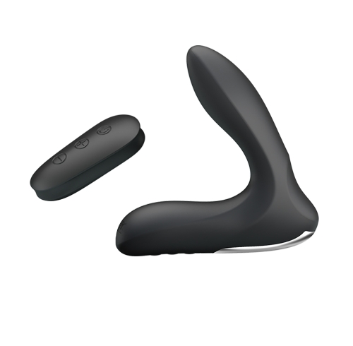 Вибромассажер простаты расширяющийся с пультом ДУ черный LYBAILE Mr. Play Remote Control Vibrating Prostate Massager - 2
