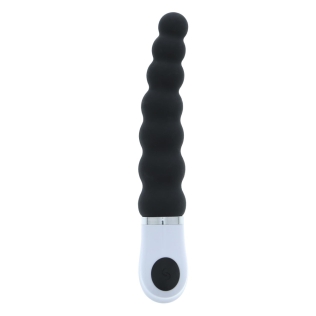 Анальний вібратор ялинка чорний Dream Toys Essentials P-Spot Caterpillar