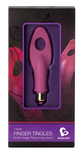 Вібратор Rocks Off Finger Tingles 7 Pink - 2