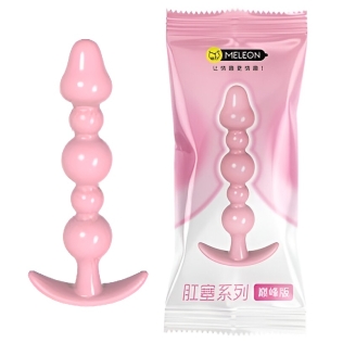 Анальные бусы розового цвета Meleon Anal Beads AP-25