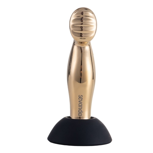 Вібромасажер простати золотистого кольору Lockink Sevanda Eros Vibrating - 2