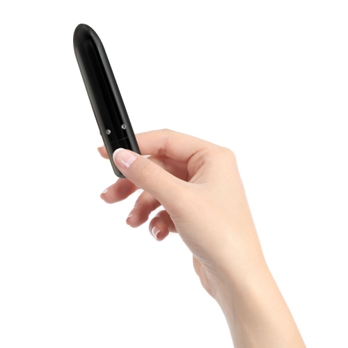 Вібропуля для клітора чорна PowerBullet Pretty Point Rechargeable - 4