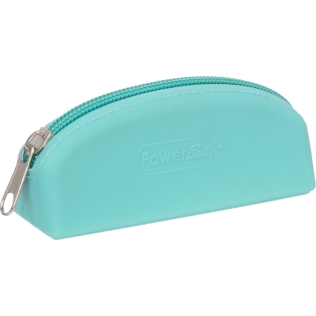Сумка для хранения секс-игрушек PowerBullet Silicone Zippered Bag Teal 