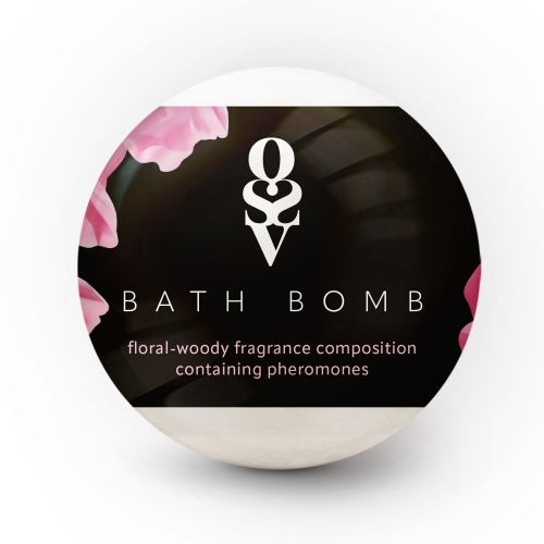 Бомбочка для ванни з феромонами та квітково-деревним ароматом Obsessive Bath bomb Floral Woody 100 г - 1