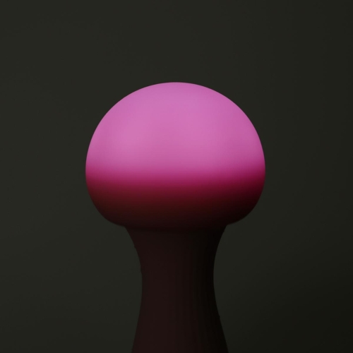 Вібромасажер стимулятор клітора та інтимних зон рожевий OTOUCH Mushroom - 6