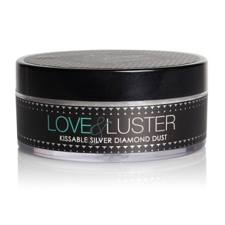 Съедобная пудра для тела с серебристыми блестками Sensuva - Love &amp;amp; Luster Kissable Diamond Dust (50 мл)