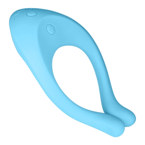 Вібратор для стимуляції точки G та клітора блакитний Satisfyer Partner Multifun 1 - 5