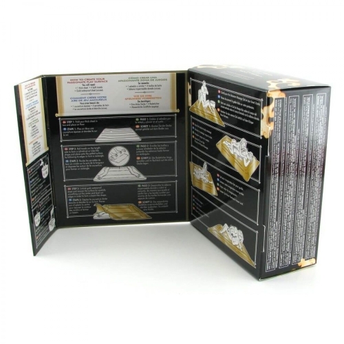 Гель для массажа с афродизиаком аромат Дыня с Манго Shunga ORIENTAL BODY-TO-BODY 2 x 225 мл с покрывалом в комплекте - 3