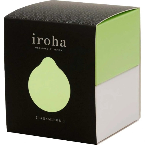 Клиторальный вибратор Iroha Midori Tenga зеленый - 4