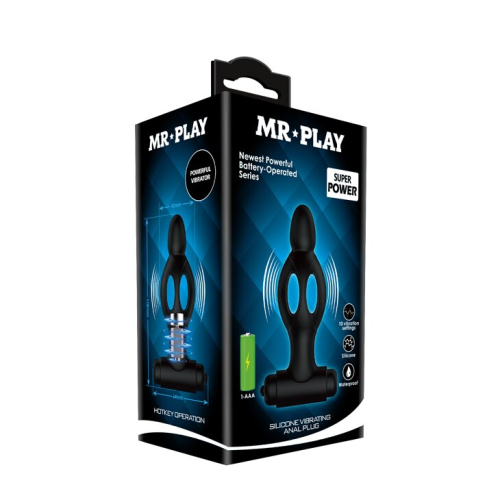 Анальний стимулятор з вібрацією MR PLAY, BI-210214-MR - 10