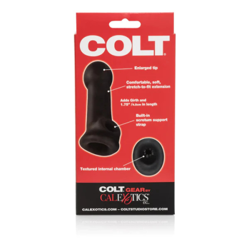Насадка на чорний колір California Exotic Novelties Colt Black Extension - 4