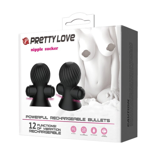 Міні Вібратори для сосків PRETTY LOVE nipple Sucker - 10