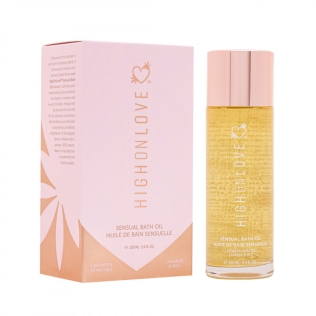 Олія для ванни з ароматом лаванди та меду HighOnLove Sensual Bath Oil 100 мл