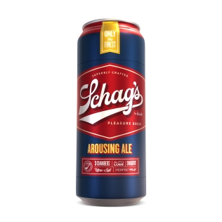 Самосмазывающийся мастурбатор с тремя камерами и клапаном Blush SCHAG’S AROUSING ALE FROSTED