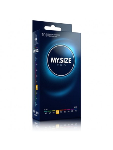 MY SIZE PRO презервативы 53 мм 10 штук Май Сайз Про латексные - 1