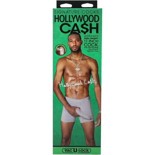 Фаллоимитатор реалистичный на присоске порноактера Hollywood Cash коричневый Doc Johnson Signature Cocks Hollywood Cash - 10
