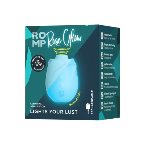 Вакуумний кліторальний стимулятор Romp Rose Glow - 10