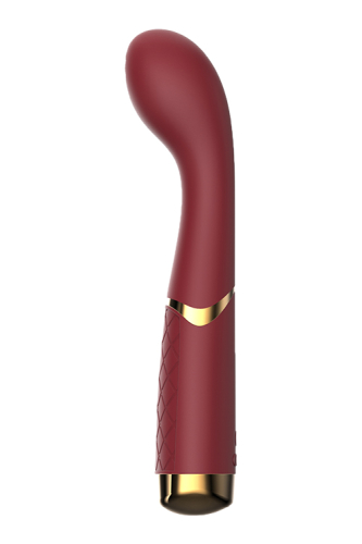Водонепроникний вібратор для точки G бордовий DREAM TOYS ROMANCE LUCY - 4