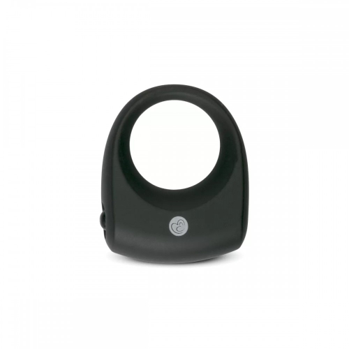 Ерекційне віброкільце чорного кольору EasyToys Vivid Cock Ring - 1